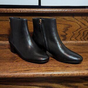 Lauren Ralph Lauren Welford II Size 7.5B Black Boots 100% Leather NWOT